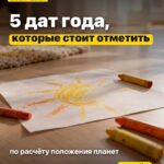 5 дат года, которые стоит отметить по расчёту положения планет