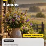 Дата 2: 4 июля, личный новый круг