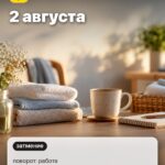 Дата 5: 2 августа, поворот: работа