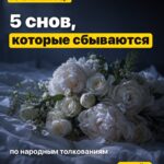 5 снов, которые сбываются по народным толкованиям