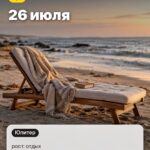 Дата 3: 26 июля, рост: отдых